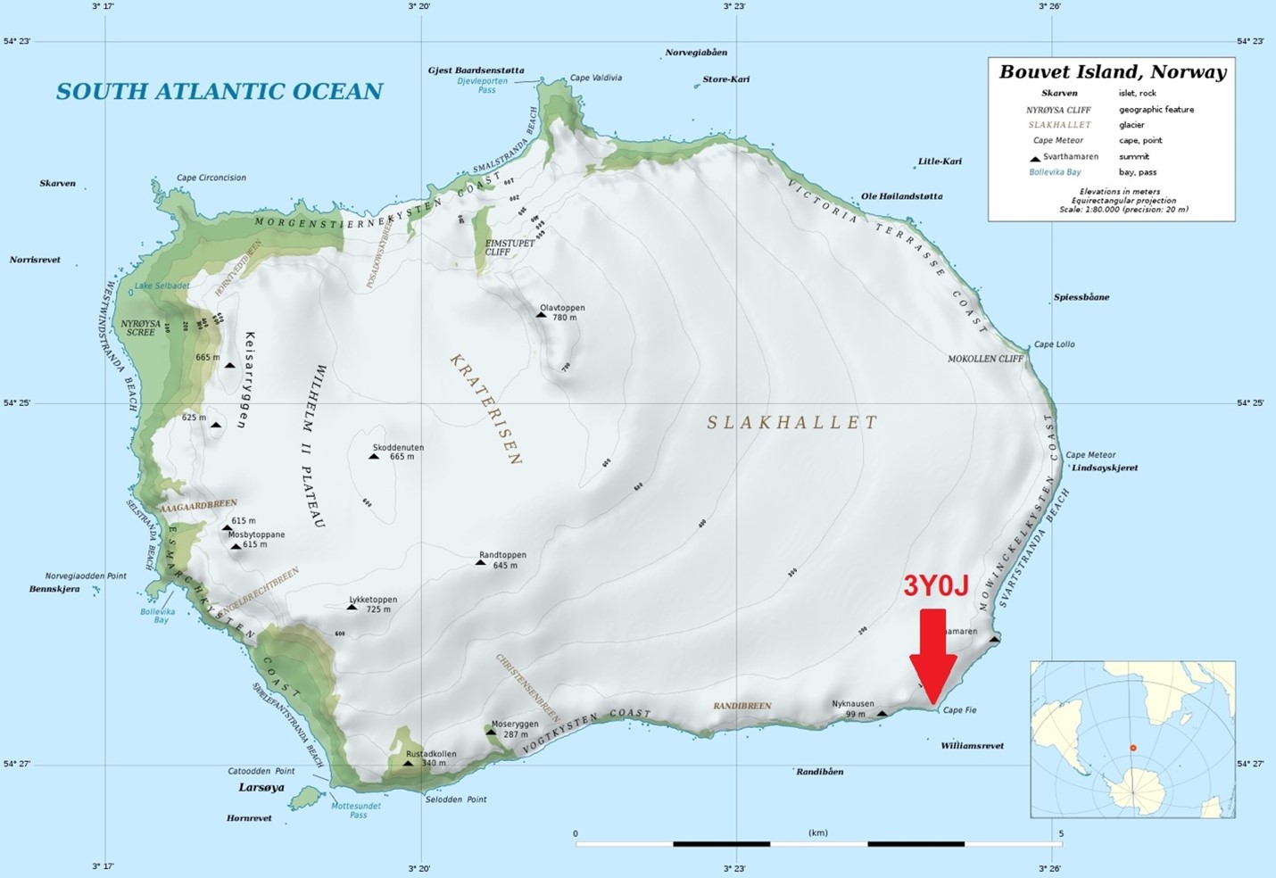 3Y0J A DXpedition to the Most Remote Uninhabited Island on Earth