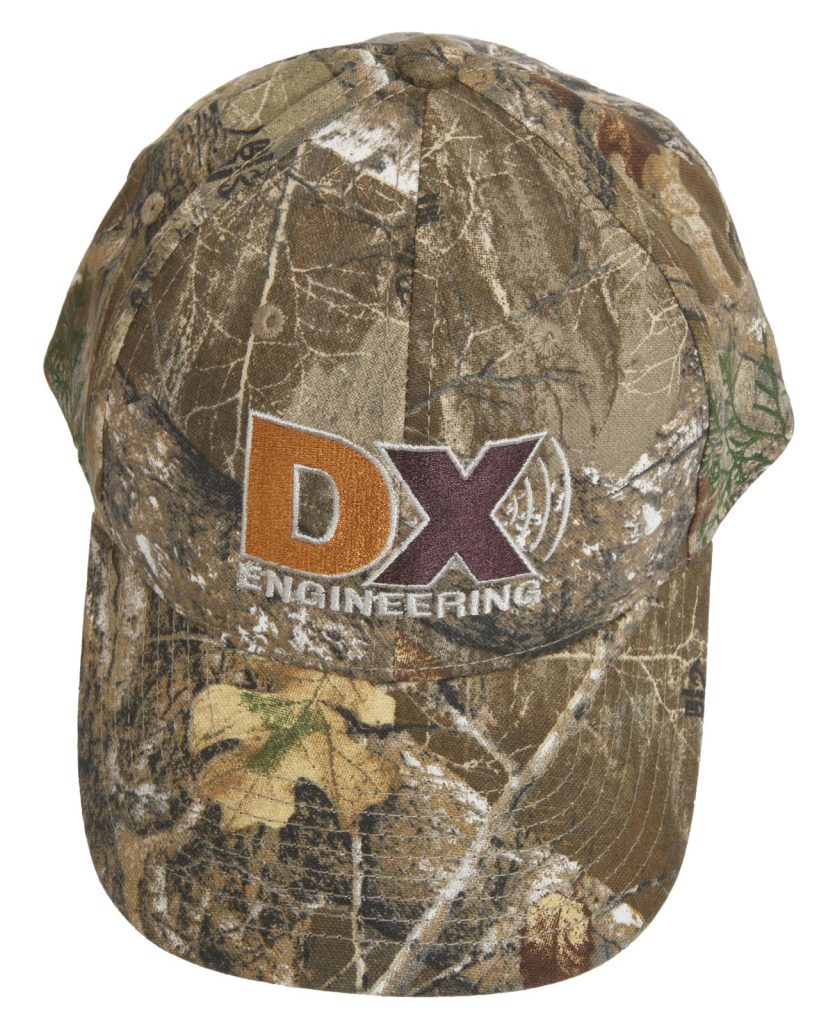 DX Engineering Camo Ball Cap Hat