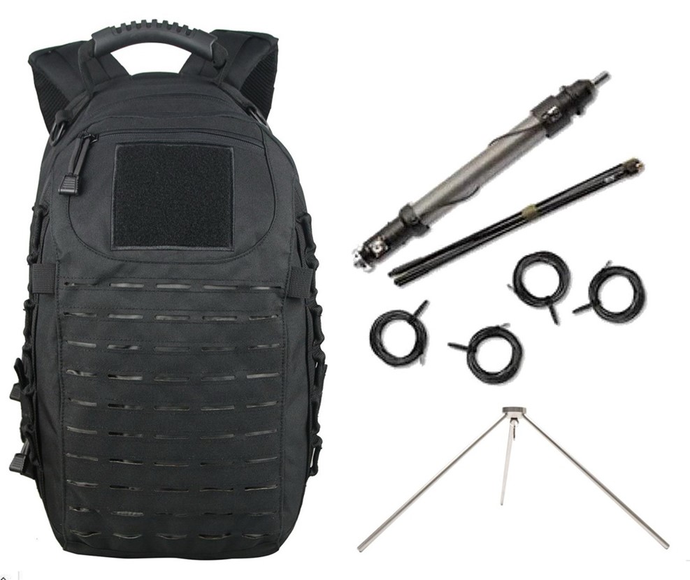 REZ Ranger portable HF Antenna Kit with Backpack