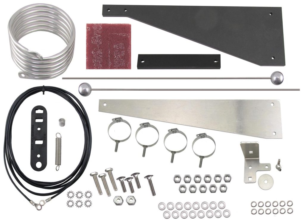 DX Engineering 17M Add-On Kit Contents for Hustler BTV antenna
