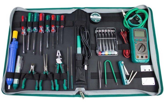 Eclipse Tools PK-616A Professional Electronics Tool Kit etl-pk-616a_xl