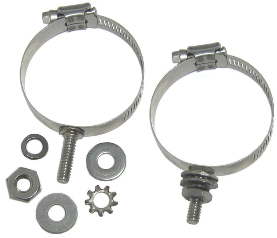 DX Engineering Mounting Clamps with Studs