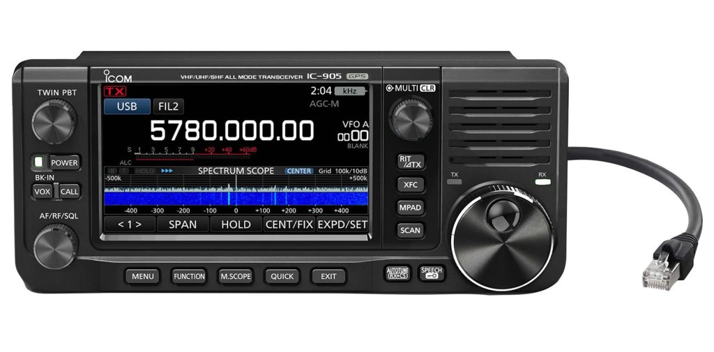 ICOM IC-905 VHF-UHF-SHF All Mode Base-Portable Transceiver