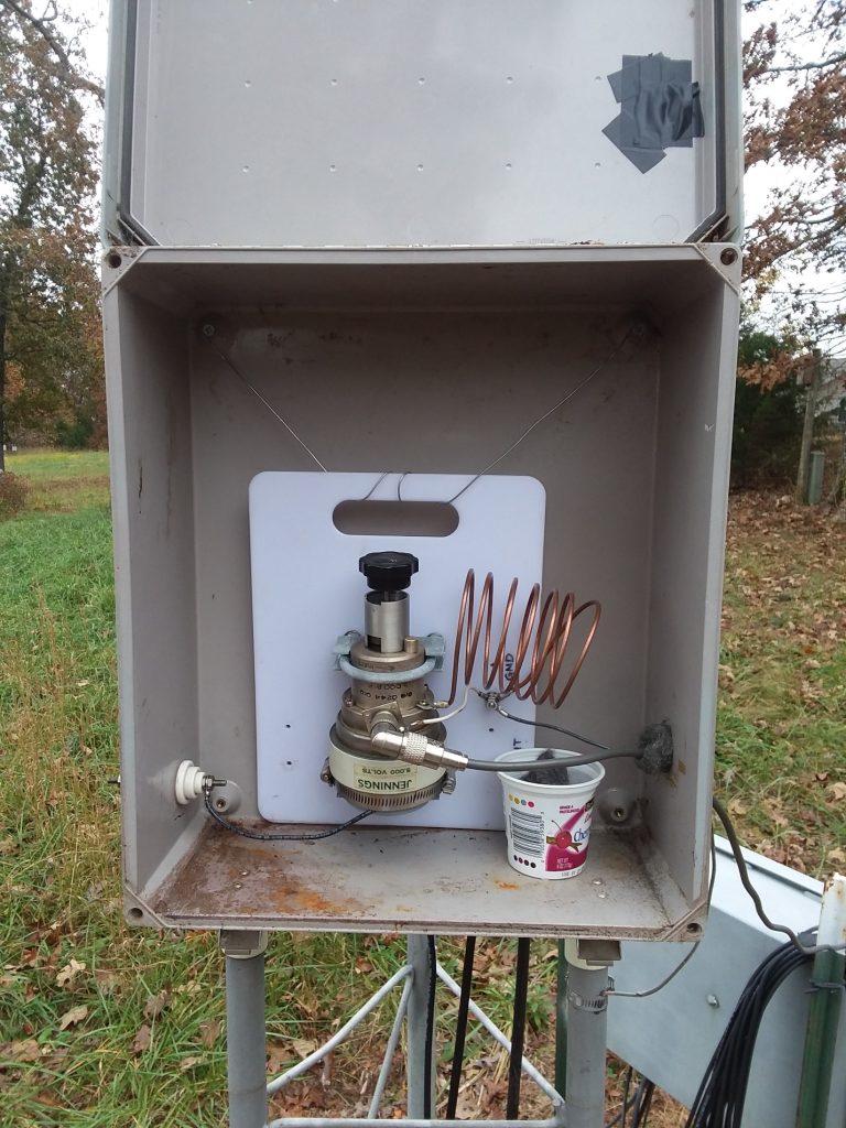 outdoor ham radio antenna enclosure