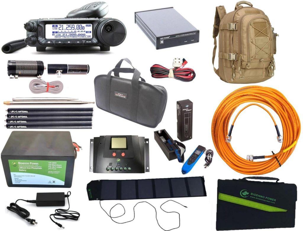 ham radio portable station kit contents