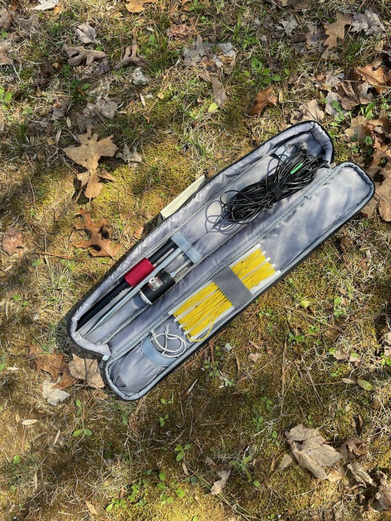 portable ham radio antenna in bag