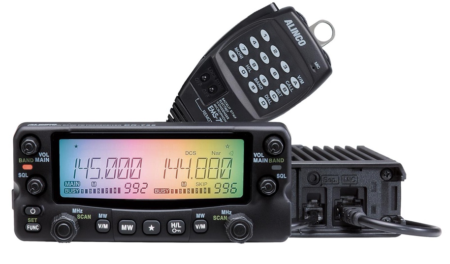 alinco mobile radio head unit