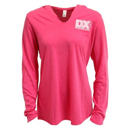 DX Engineering Women's Lightweight Long Sleeve Hoodie