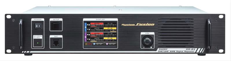 Yaesu DR-2X 144 & 430 Dual Band Dual Mode C4FM-FM Analog-Digital Repeater