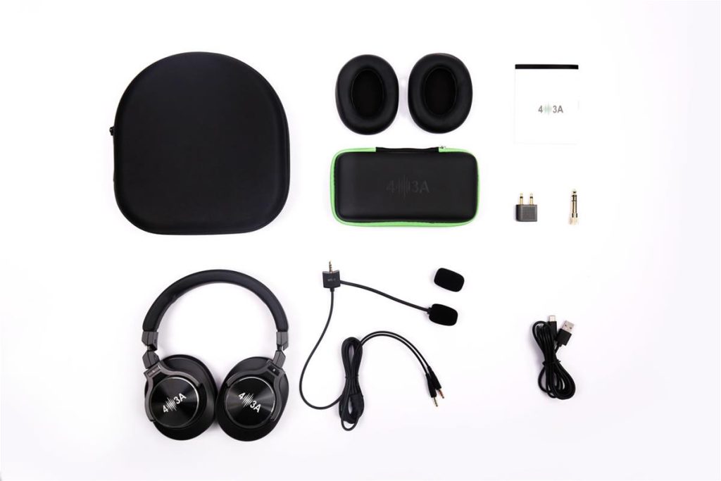 4O3A NC-1 Noise-Canceling Bluetooth Headset kit