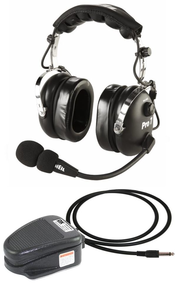 DX Engineering Footswitch/Heil Headset Package