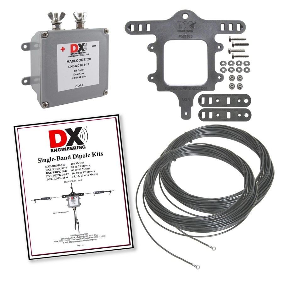 DX Engineering Single End Dipole Antenna Kit