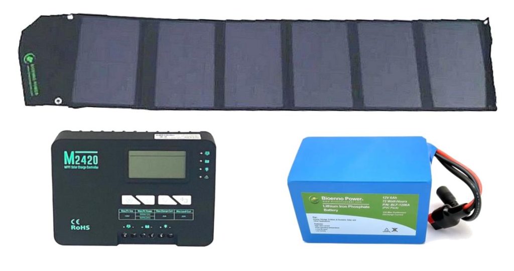 Solar Power portable kit