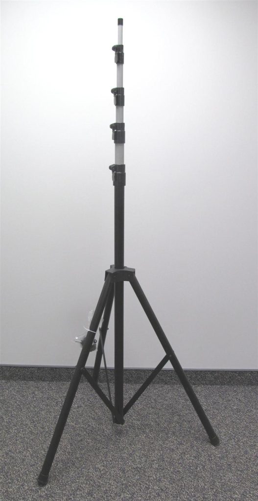 Telescoping portable ham radio tripod kit