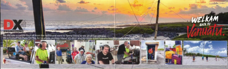 Vanuatu Ham Radio DXpedition Marquee